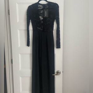 Lace black jumper